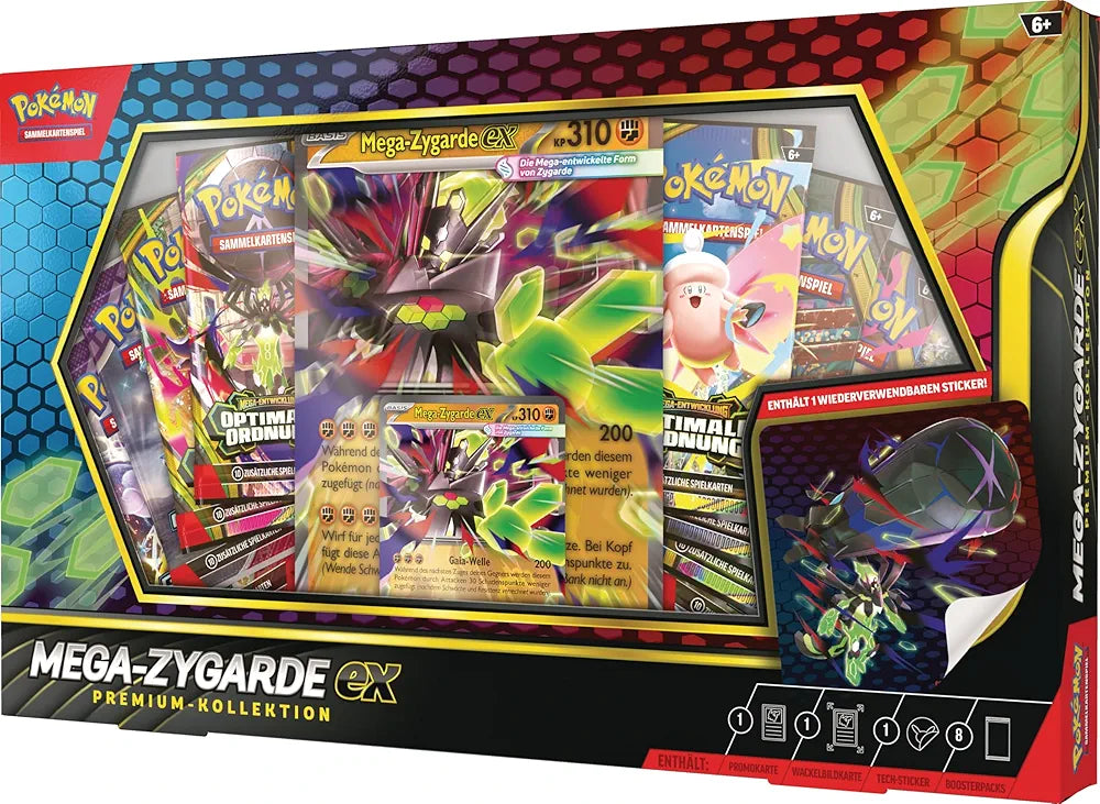 Pokemon Mega Zygarde EX Premium Collection Box Sealed