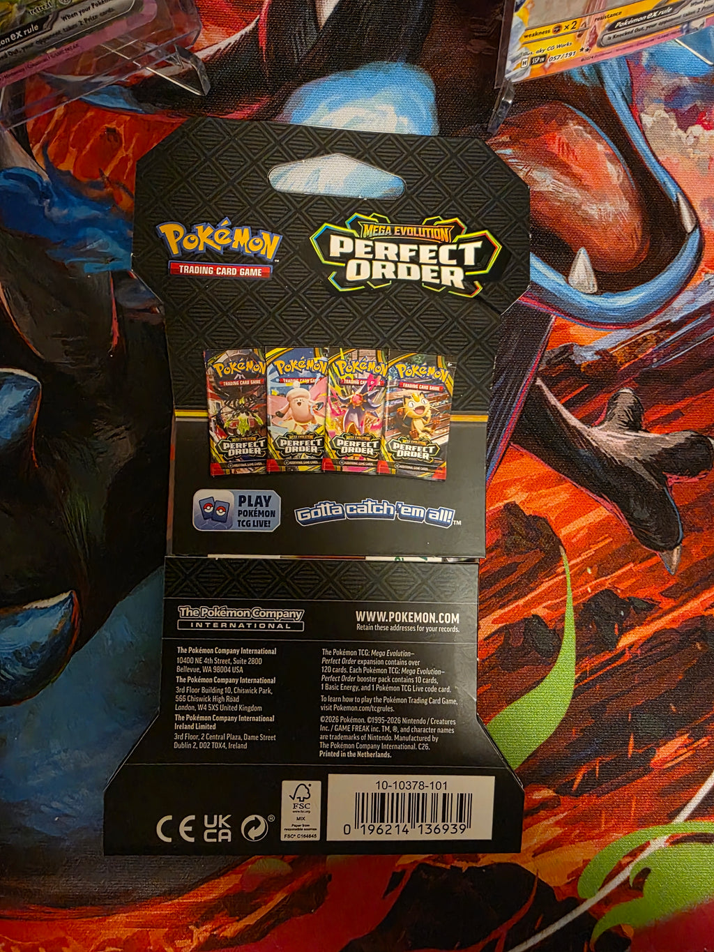 Pokemon Perfect Order Booster Pack – Mega Evolution