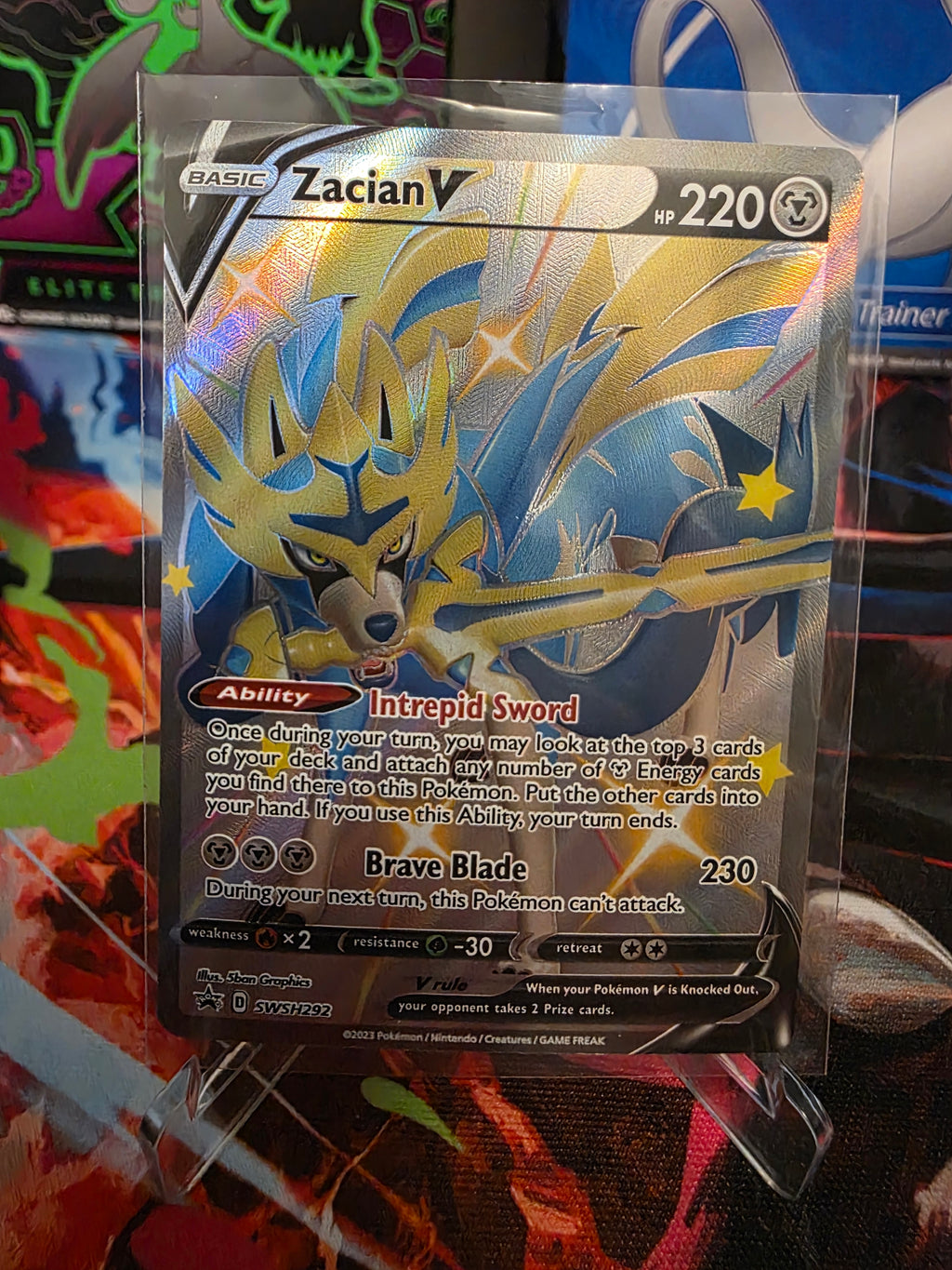 Zacian V SWSH292 Promo