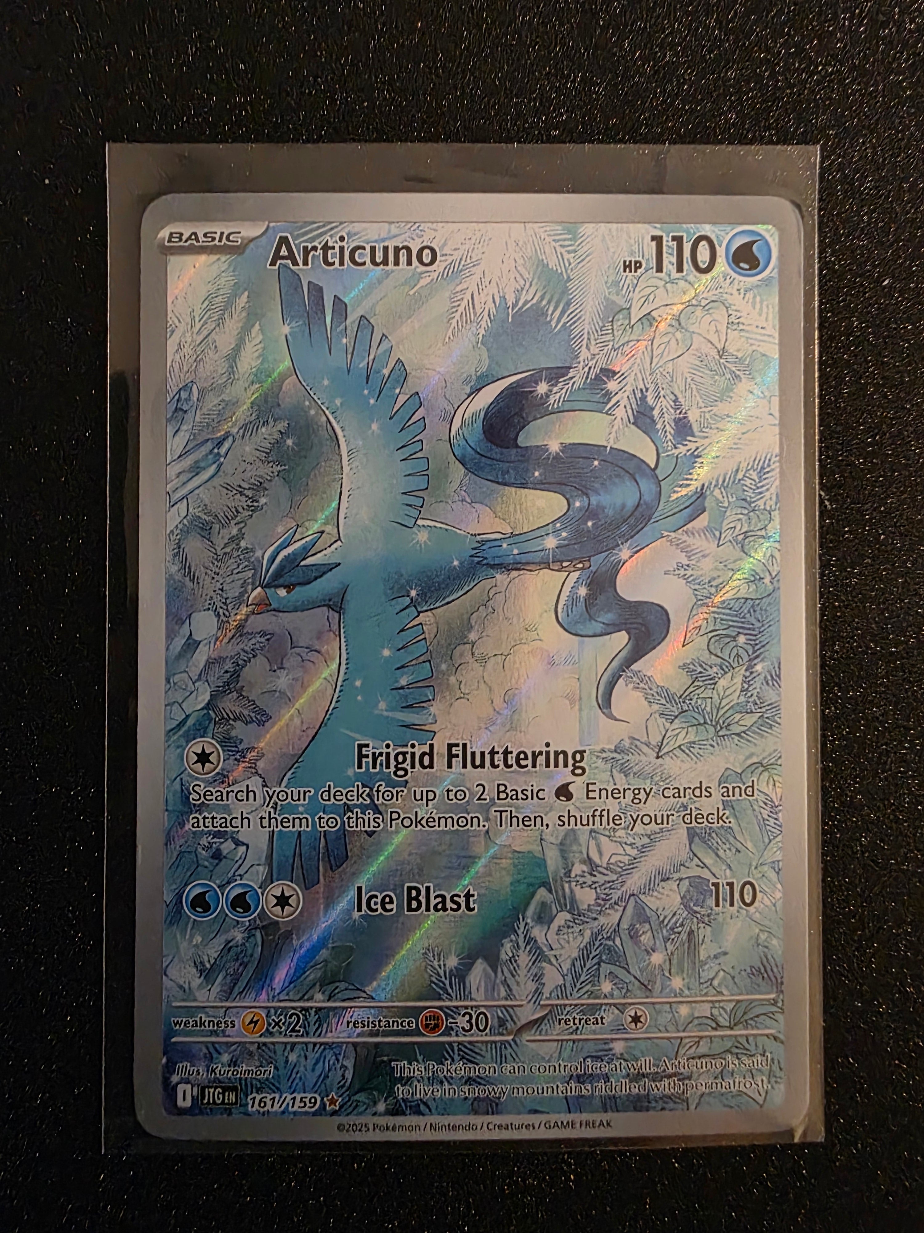 Articuno 161/159 Journey Together Illustration Rare