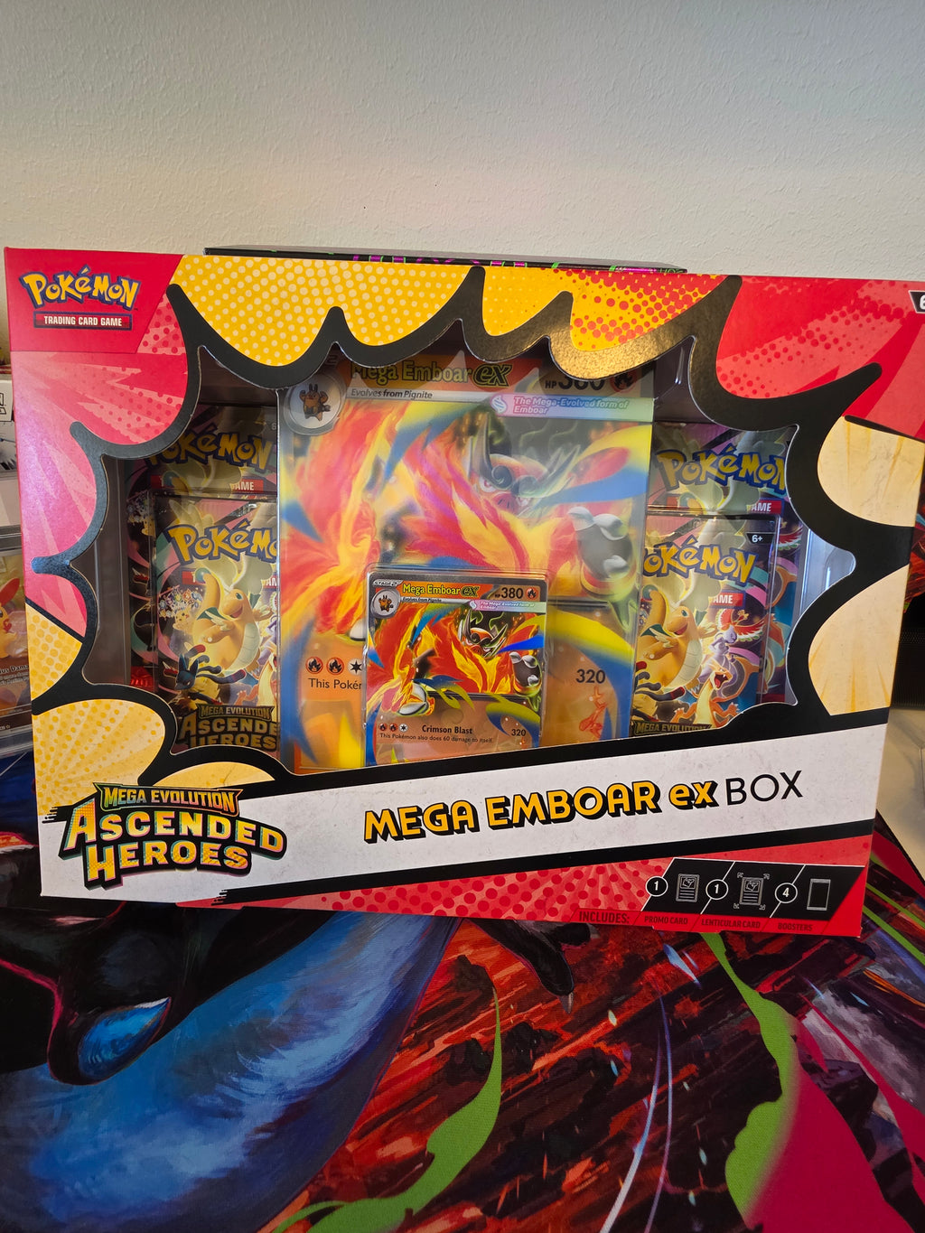🔥 MEGA EMBOAR EX BOX – ASCENDED HEROES 🔥