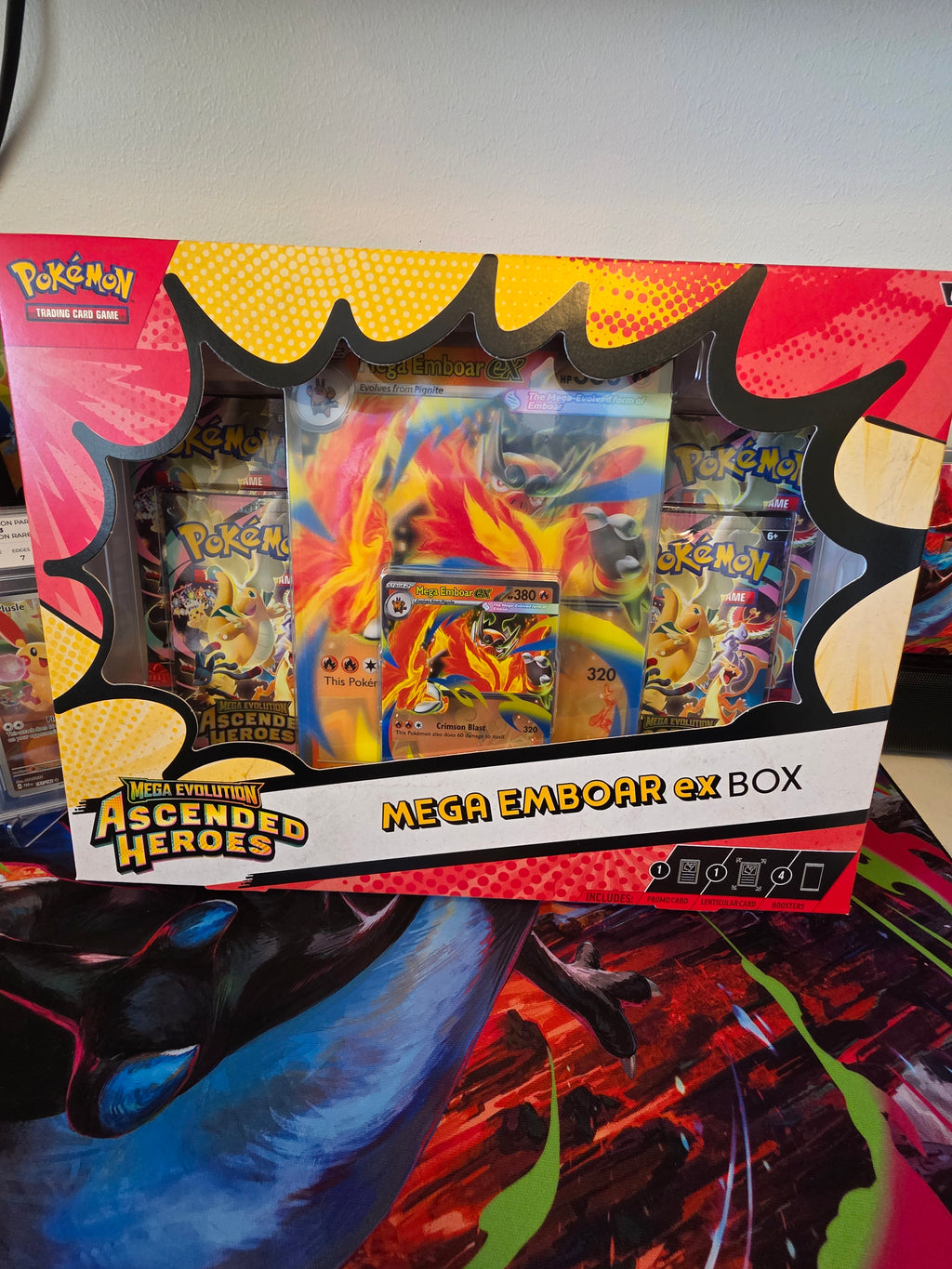🔥 MEGA EMBOAR EX BOX – ASCENDED HEROES 🔥