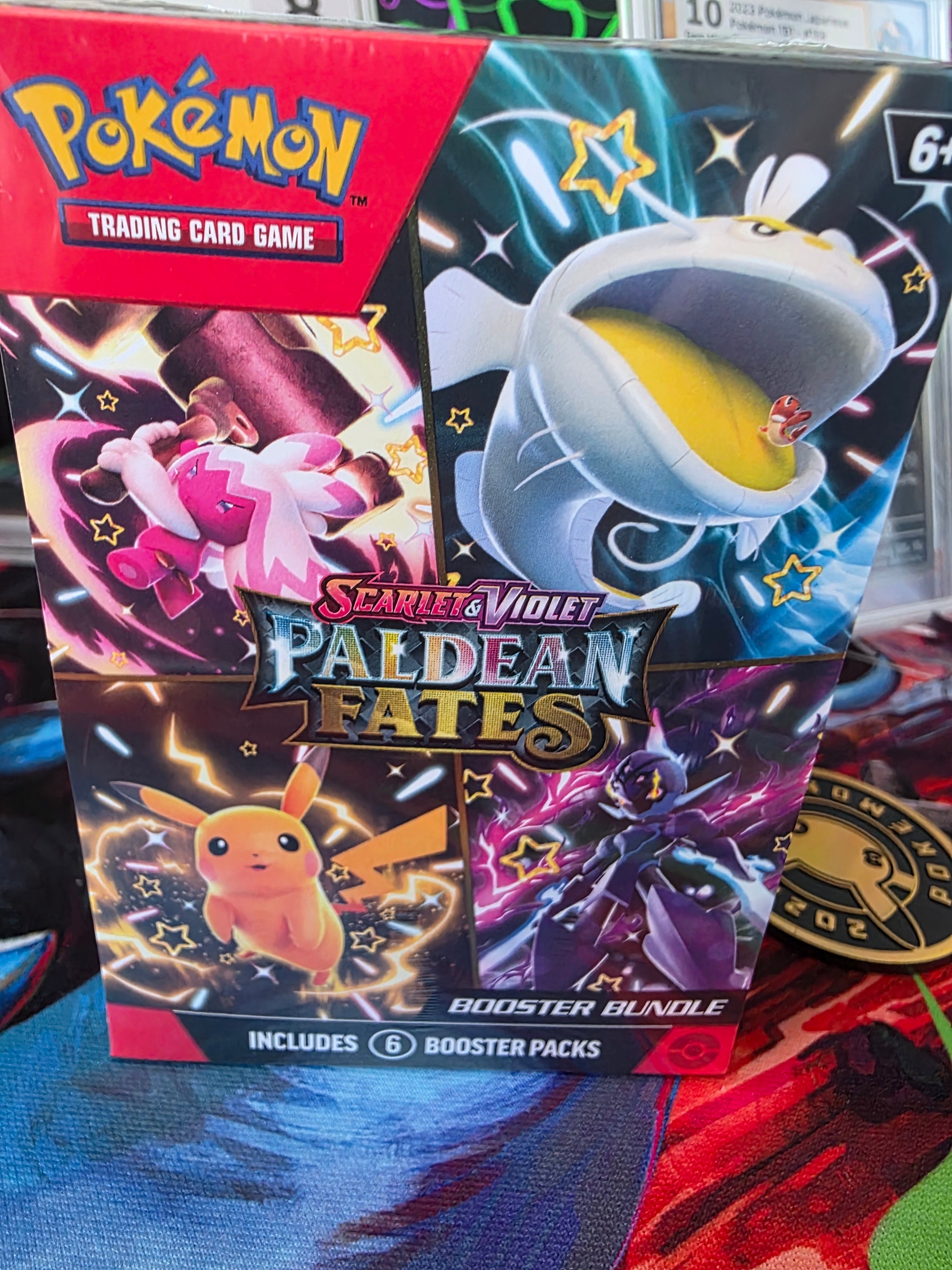 Pokémon Scarlet & Violet Paldean Fates Booster Bundle