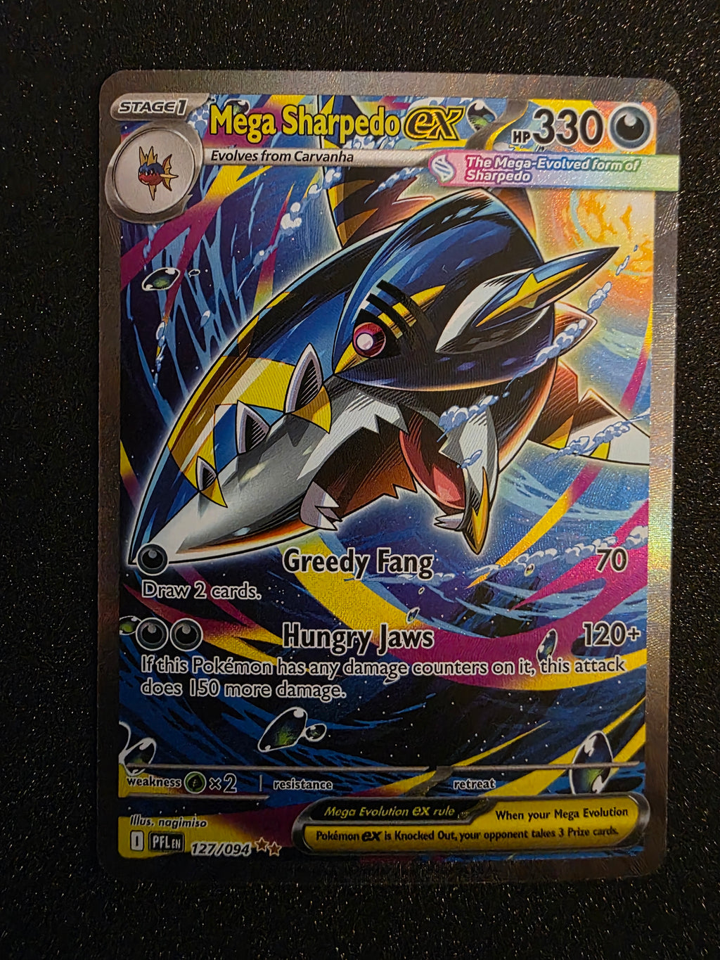 Mega Sharpedo ex 127/094