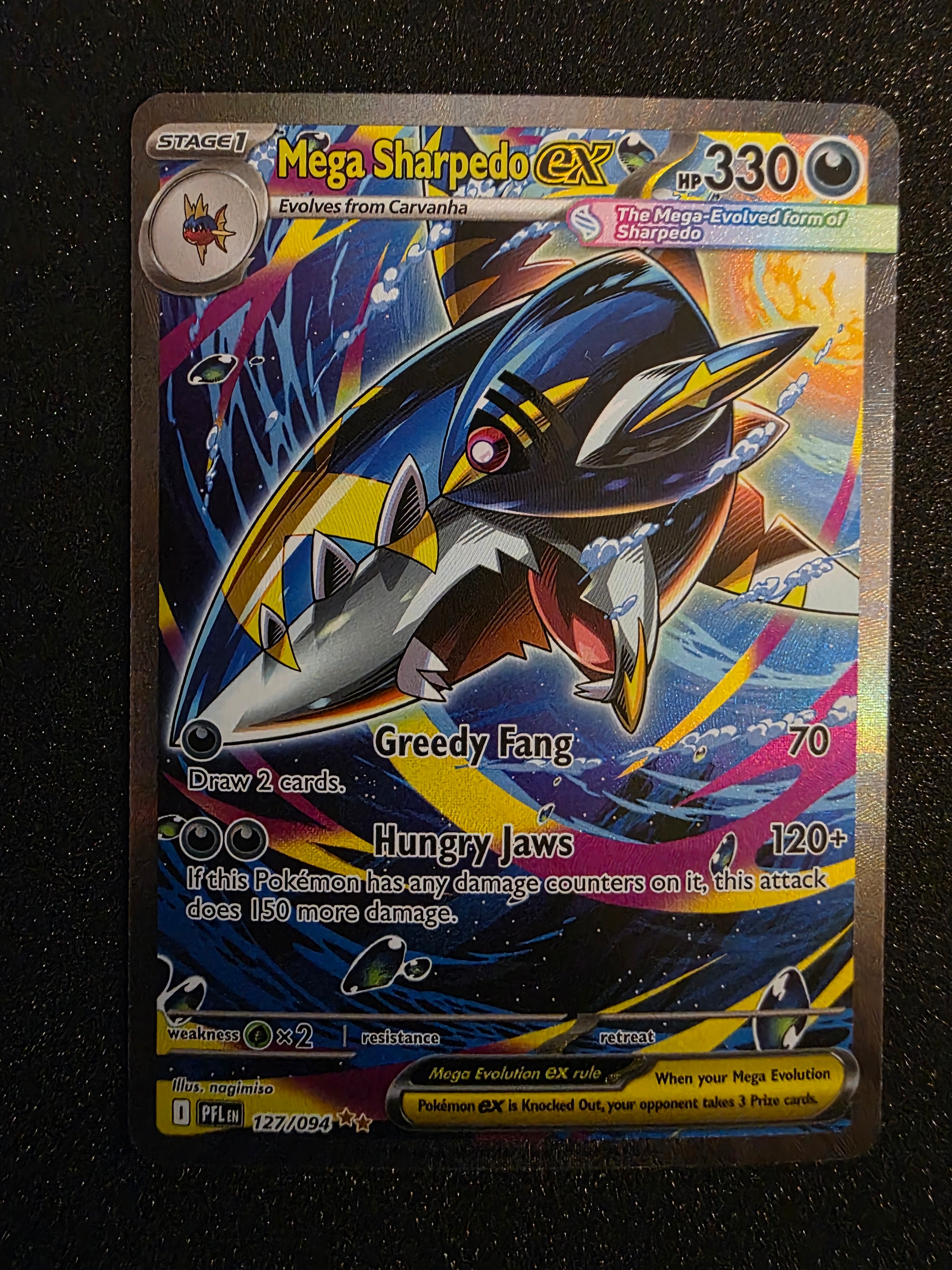 Mega Sharpedo ex 127/094