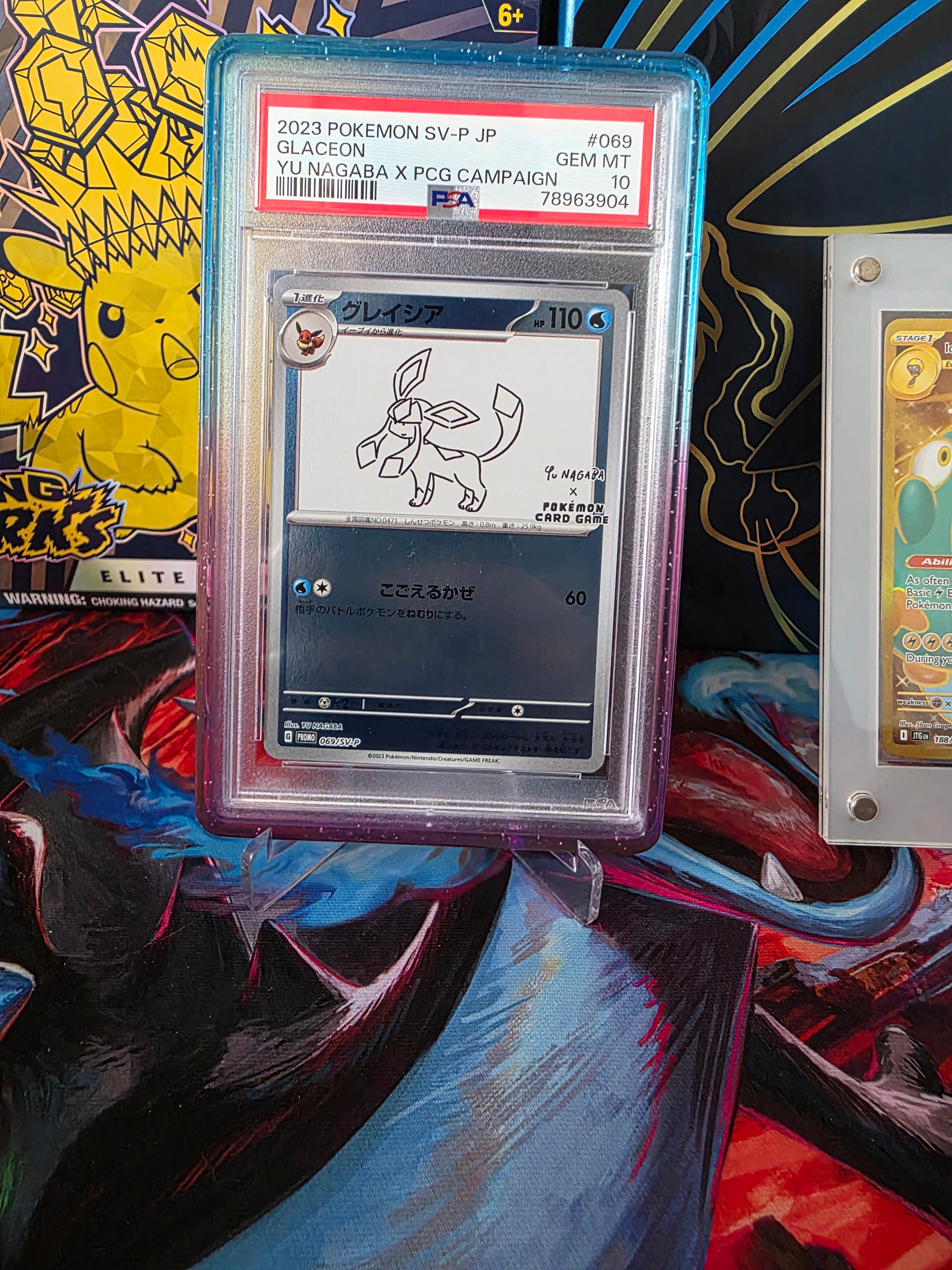 PSA 10 Glaceon Yu Nagaba Promo 069/SV-P Japanese