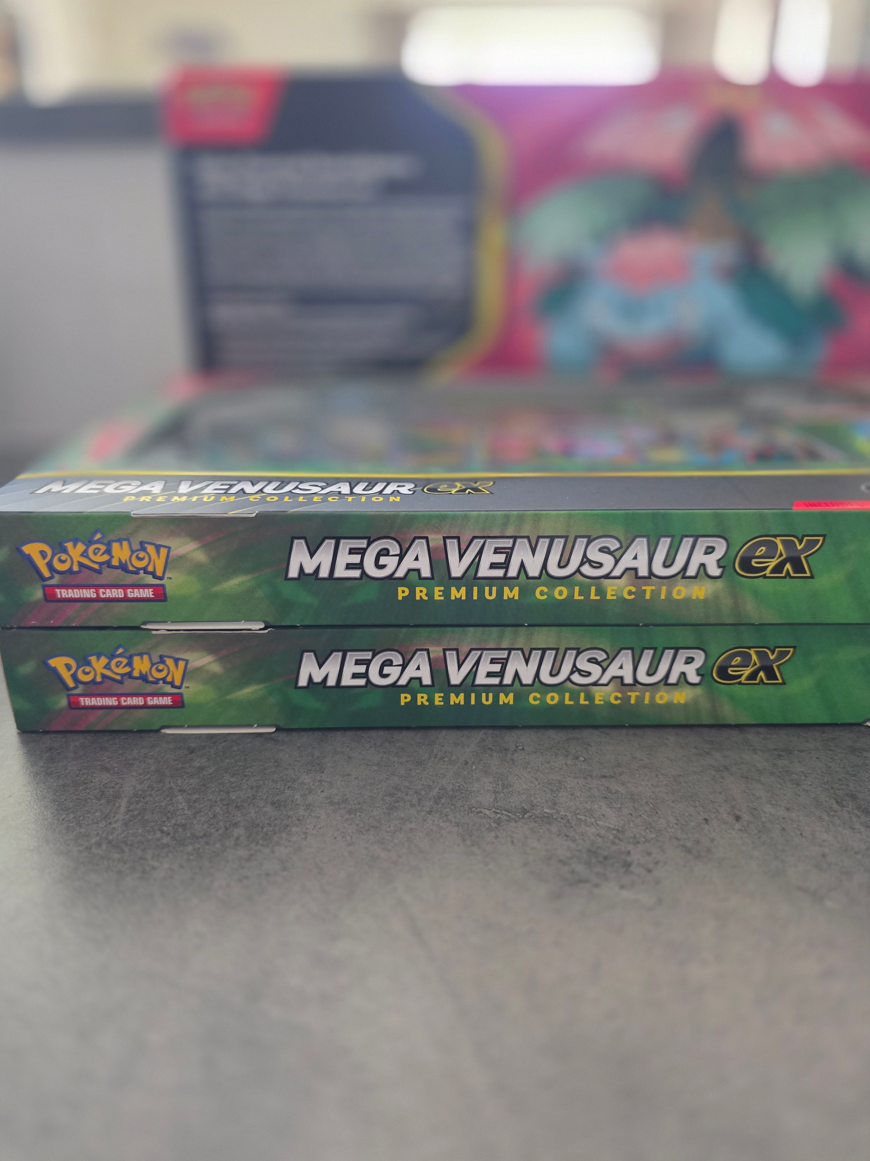 🔥 Pokémon – Mega Venusaur EX – Premium Collection