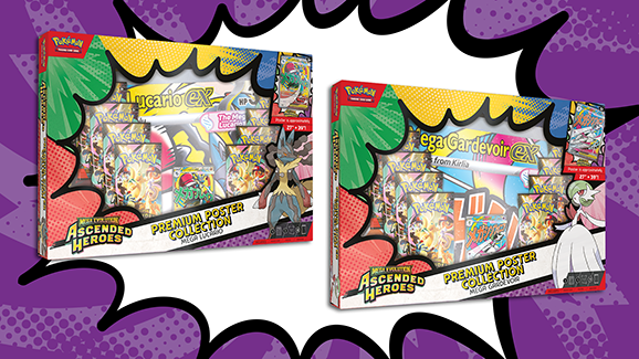 Pokemon Mega Evolution Ascended Heroes ex Premium Poster Collection