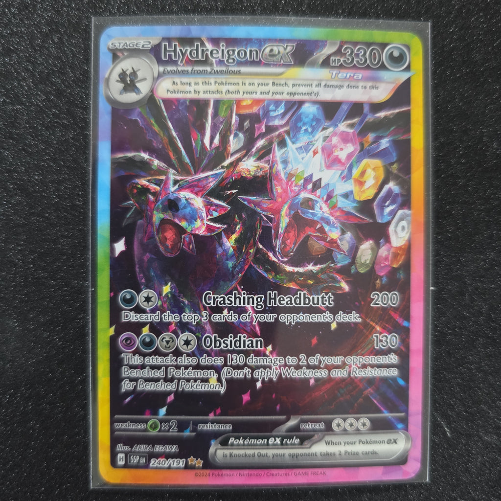 Hydreigon ex 240/191 Special Illustration Rare Surging Sparks
