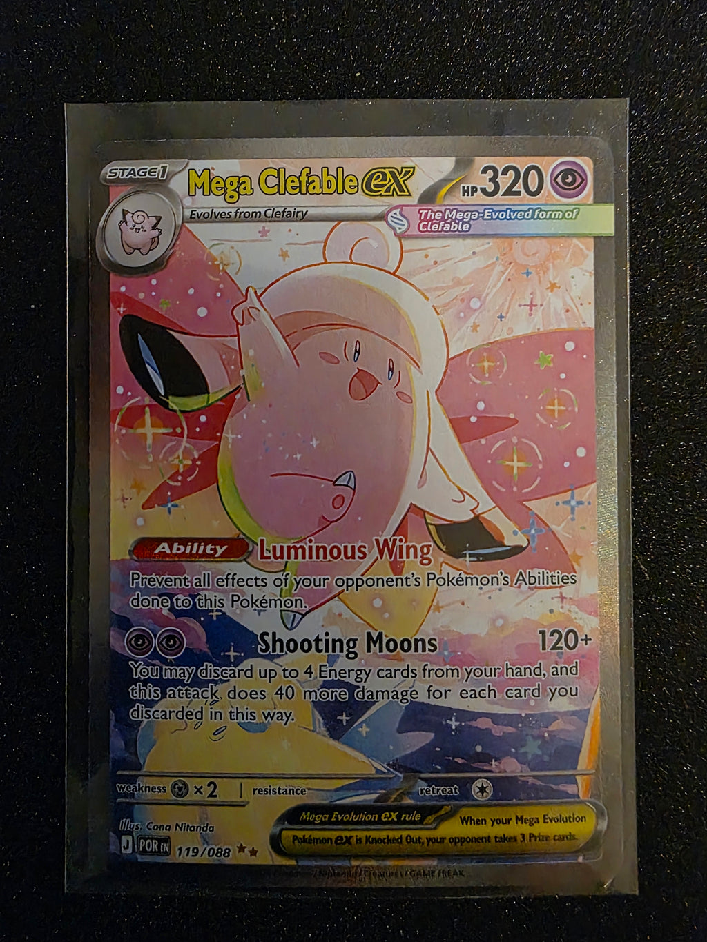 Mega Clefable ex 119/088