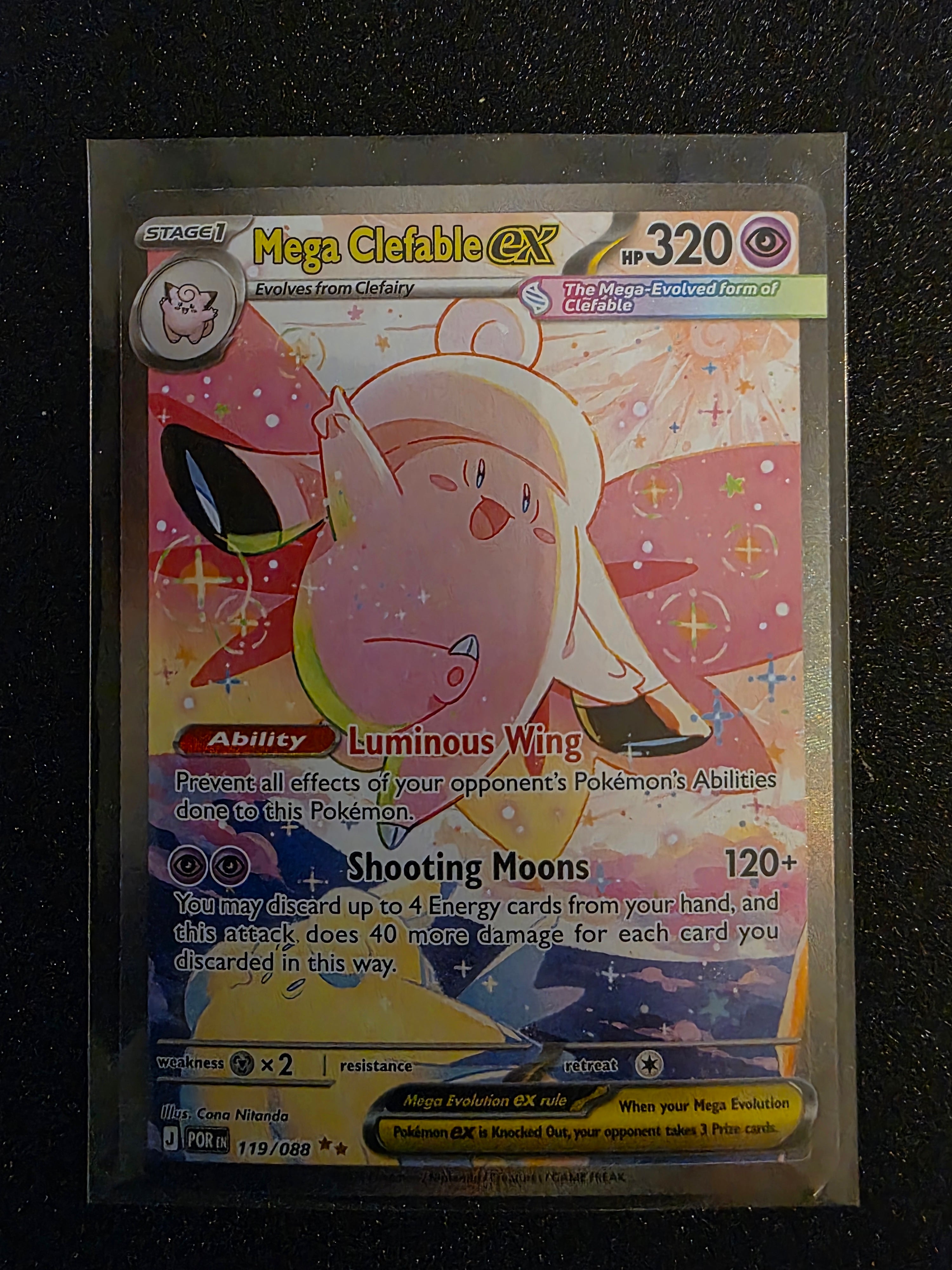 Mega Clefable ex 119/088