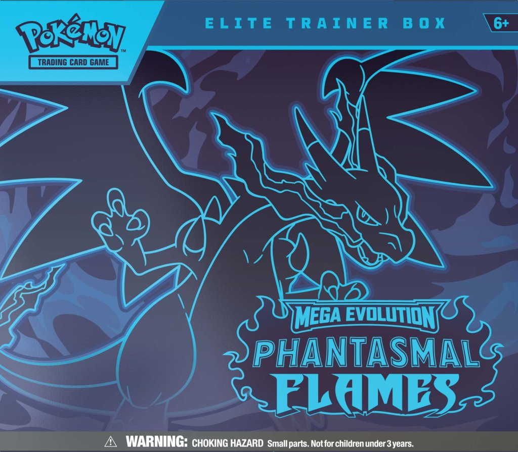 🔥 Pokémon Phantasmal Flames Elite Trainer Box – Nytt i lager!