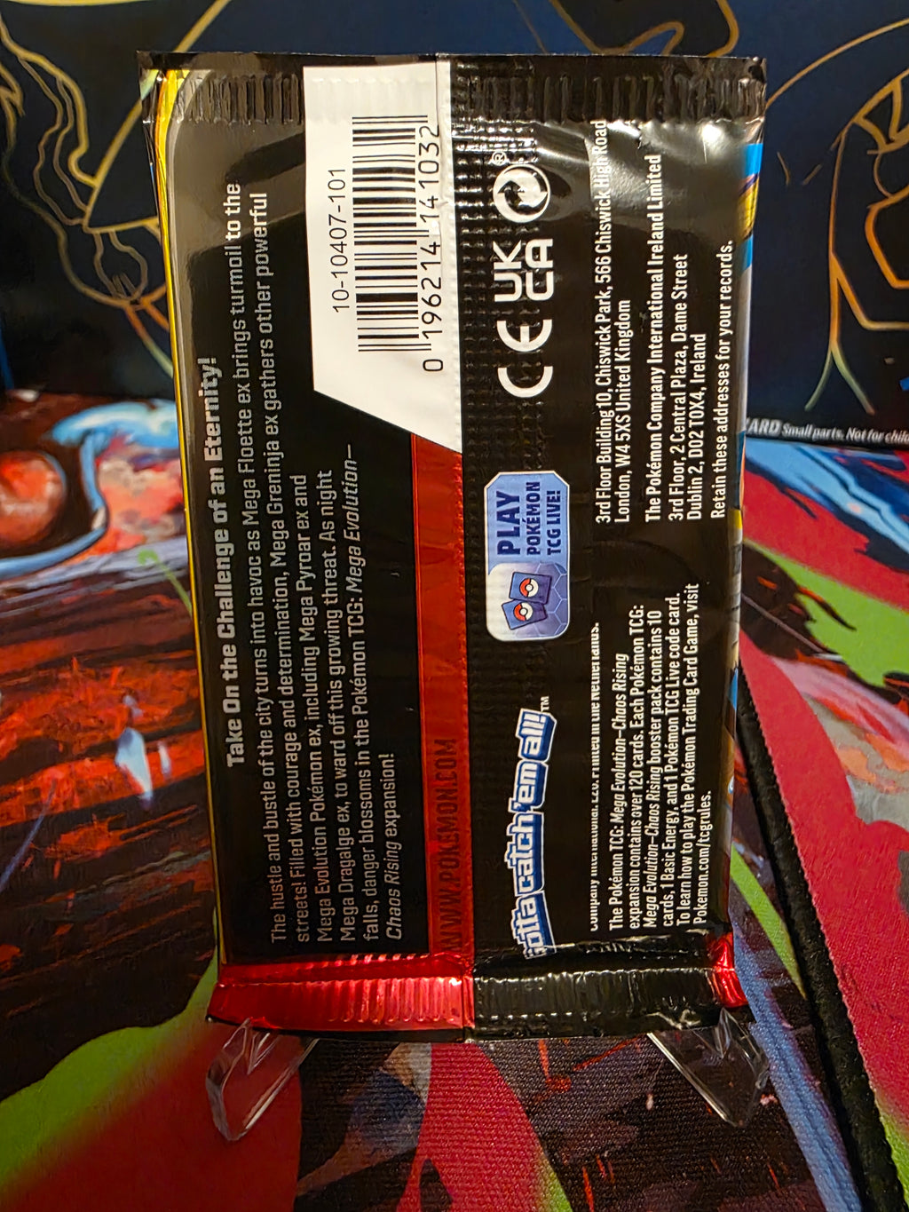 Pokemon Chaos Rising Booster Pack Sealed