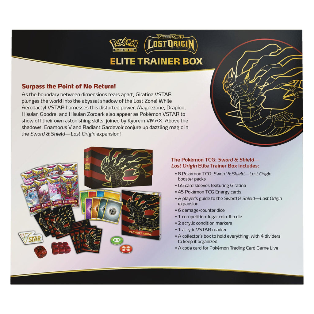 🔥 Pokémon Lost Origin Elite Trainer Box – Begränsat lager!