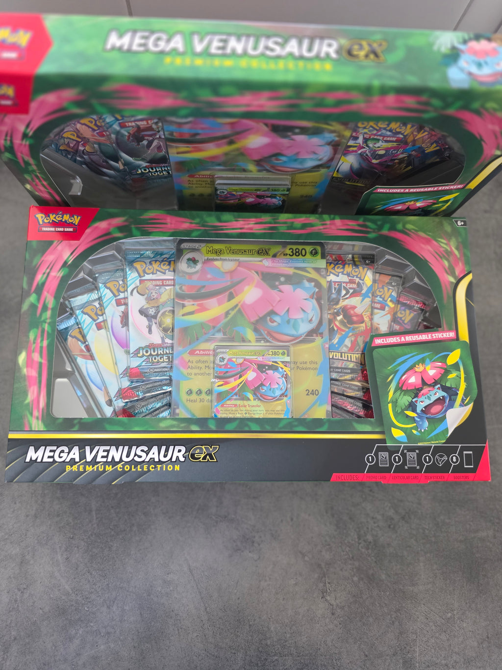 🔥 Pokémon – Mega Venusaur EX – Premium Collection