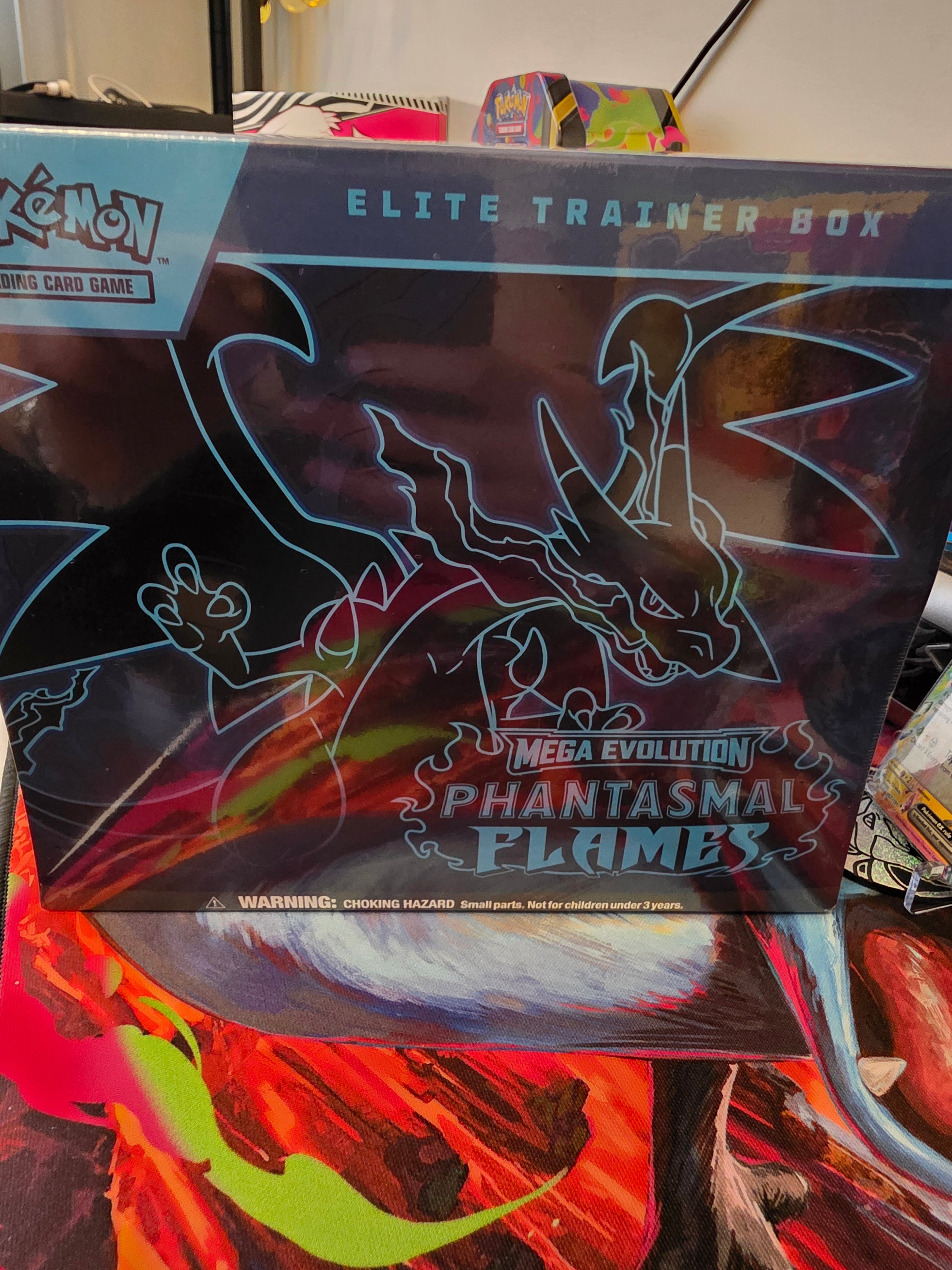 🔥 Pokémon Phantasmal Flames Elite Trainer Box – Nytt i lager!
