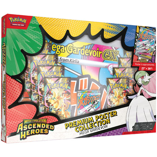 Pokemon Mega Evolution Ascended Heroes ex Premium Poster Collection