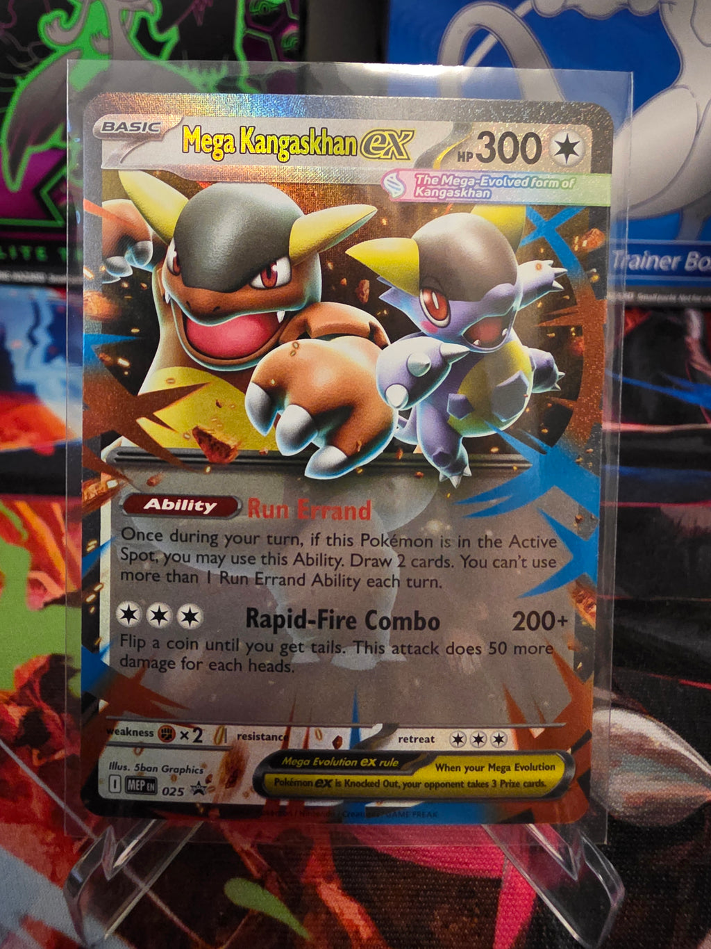 Mega Kangaskhan ex 025 MEP Promo
