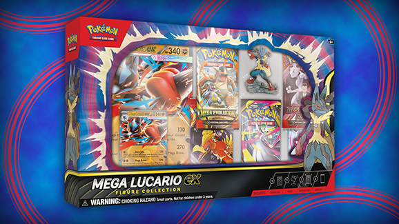 🔥 Pokémon – Mega Lucario EX – Figure Collection