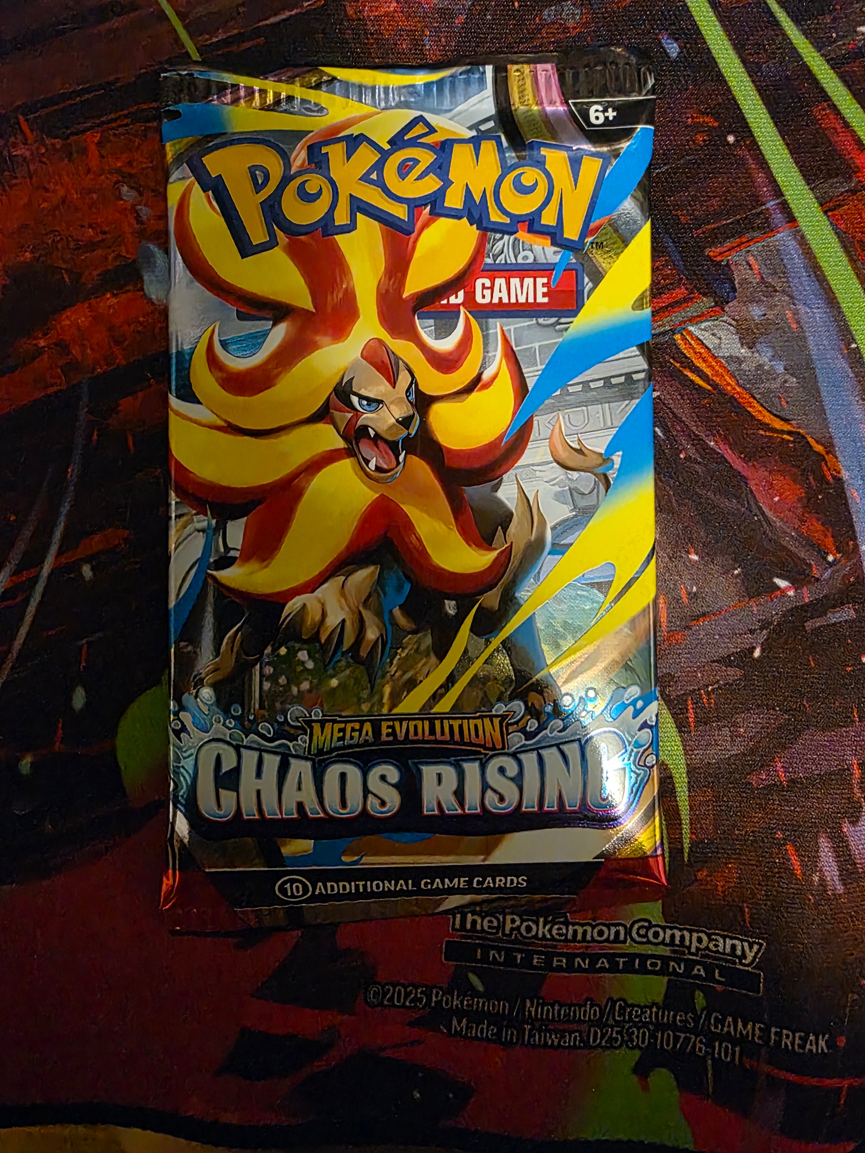 Pokemon Chaos Rising Booster Pack Sealed